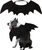 Hundkläder husdjur katt bat vingar halloween cosplay fladdermöss dräkt husdjur kläder för katter kattunge valp små medelstora stora hundar A97