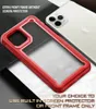 Transparent 3 in 1 Hybrid Acrylic PC TPU Shockproof Cases For Iphone 12 11 7 8 Plus XS Max Samsung S21 S20 S10 Note 20 Ultra Moto G Stylus Power G8 Play LG K51 Stylo 6 HARMONY4