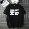 T-shirts pour hommes T-shirts pour hommes Haikyuu!!T-shirt en coton noir et blanc pour hommes, marque de dessin animé, décontracté, ample, Hip Hop, Harajuku