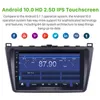 9 "2din Android 10.0 Car DVD Radio WiFi GPS Nawigacja Odtwarzacz Urządzenia do MAZDA 6 RUI 2008-2015