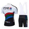 2024 Team PDM Maillot de cyclisme Pantalon de vélo Ensemble 19D Ropa Hommes Été Séchage rapide Pro Chemises de vélo Maillot Court Culotte Wear