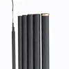 ER Luz dura alta fibra de carbono fibra de pesca telescópica polo manual 2.7m3.6m3.9m4.5m6.3m7.2m8m9m10m carpa de agua dulce streamA280b