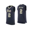 Nikivip Pittsburgh Panthers Pitt College 0 Jared Wilson-Frame Basketball Jerseys 1 Parker Stewart 2 Jonathan Milligan 3 Malik Ellison Mens Stitched