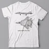 Men's T-Shirts Military Men T-shirt Russian Fighter Jet SUKHOI T50 T-50 PAK FAStealth Plane Shirts