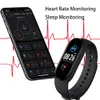 M5 Erkekler Kadınlar Akıllı Bant İzle Kalp Hızı Kan Basıncı Uyku Monitör Adımsayar IOS Android Için Bluetooth Bağlantısı