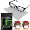 100 pcs reutilizáveis ​​anti-nevote toalheiras pré-umedecidas antifog lente pano defogger Eyeglass wipe evite embaçar para óculos barato