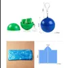 Portachiavi a sfera in plastica impermeabile usa e getta Custodia sferica portatile da viaggio per escursionismo in campeggio