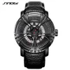 Sinobi Smart Car Creative Design Herenhorloges Kalender Sport Waterdichte Klok Mannen Quartz Horloges Relogio Masculino X0524