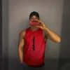 New Summer Mens Training Vest Men Mesh Quick Dry Gym Clothing Bodybuilding Fitness Tank Top Sleeveless Shirt Workout Singlets 210421