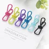 Clothing & Wardrobe Storage 10pcs Wire Clips Windproof Multi-purpose Colorful Clothes Clothespins Drying Hanger For Home Laundry Tools