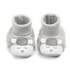 2021 automne bébé fille coton décontracté dessin animé chaussures premiers marcheurs nouveau-né mignon antidérapant semelle souple chaussure de marche G1023