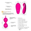 Ägg Kegel Ball 7 Hastighet Fjärrkontroll Kvinnor Äggvibrator för Vaginal Practice Geisha Ben Wa Double Sex Toy 1124