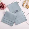 Mikrofiber påse för ringörhängen Blå smycken Förpackning Liten chic julbröllop presenterar gåva sammet kuvert väska