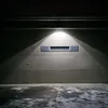 Słoneczna ściana światło ludzkie czujnik ciała ogród światła obrotowa wodoodporna lampa drogowa LED