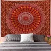 Tapestries Bohemia Mandala Hippie Tapestry Wall Hanging Beach Throw Rug Coperta Camping Travel Materasso Decorazione della casa