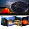 42 LED Solar Powered Lampa Namiot Namiot Wodoodporny Latarka Hak Camping Light