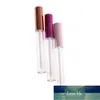 1 PC 2.5 ml Pusta Lip Gloss Tube Mini Mini Mini Refillable Butelka Lipgloss Próbki Lip Baldm Butelka Pojemnik Butelka Narzędzia kosmetyczne z gumową wstawką Cena fabryczna Expert Design Quality