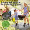 Tapis de cuisine en plein air, outils de barbecue de camping, protège le feu carré du poêle contre les tapis pour pique-nique