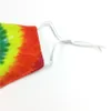 Tie Dye Rainbow Gradient tvättbar tygmask med filterdel JOKM726