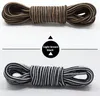 Shoelaces For Martins- Boots- Two-color Striped Polyester Round British Tooling Laces Support Customized length 70CM 90CM 120CM 150CM Colorful Lace 18 Colors