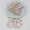 18k gold-plated natural white pearl baroque bead pendant suitable for necklace making jewelry material