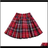 Baby Mini Pleated Skirt Young Girls Plaid Skirts School Children Clothing Kids Uniform Age 4 6 8 10 12 14 16 Yrs Zbcjb R0Ogh