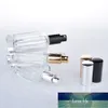 Garrafa de perfume de vidro transparente 50ml Rhombus Refilable Garrafa Vazio Recipiente Cosmético Pulverizador Portátil Atomizador Atomizador Preço de Fábrica Preço Especialista