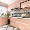 Adesivi per finestre Pvc Pellicola decorativa per mobili Cucina Carta adesiva perlata Armadio Oro rosa Vinilos Para Muebles Decor