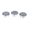 Other Bath & Toilet Supplies 3Pcs/lot Stainless Steel Basin Sink Round Overflow Cover Ring Insert Replacement Tidy Chrome Trim Bathroom Acce