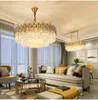 Romantic Princess K9 Crystal Chandelier LED Light American Modern Crown Chandeliers Lights Fixture Newlook Design Hanging Lamps Dia60cm 80cm 100cm