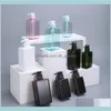 Bottles Packing Office School Business Industrial 100Ml Square Petg Bottle Refillable For Cosmetic Makeup Lotion Shampoo Soap Home Bat