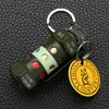 Metal Lighter Keychain Refillable Butane Gas Mini Creative Cigarette Lighter Regular Flame Novelty Ignitor Gift for friend4330301