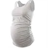 Lider Bear Leader Maternity Letnie Kamizelki Casual Moda Ciąża Kobiety Solidne Kolor Tank Topy Ciężarne Odzież Prenatal Garnitury 210708