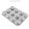 100 -stcs non -stick silicium cupcake 12 ronde gaten vorm zeepvorm siliconen muffin cake pan voor cakevorm bakken