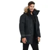 Nuova giacca canada stile antivento designer goose canada donna uomo piumino bianco tessuto canadese cappotto esterno con cappuccio caldo 2395