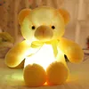 30 cm knuffels schattige lichtgevende poppen kinderen kinderen led pop zachte gevulde dieren speelgoed woondecoratie verjaardag Valentijnsdag geschenken