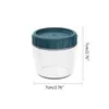 Storage Bottles & Jars 2Pcs Glass With Sealed Lids Clear Food Canister Kitchen Can