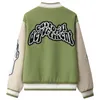 Chaquetas de béisbol de Hip Hop para hombre, ropa de calle, chaqueta de carga, abrigos de algodón informales holgados de invierno, tops Harajuku de gran tamaño, poliéster de lana 211110