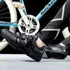 Cyklande skor äkta lädercykelskor spd cleat road cykel män zapatillas ciclismo mtb andningsbar ultralätt racing cykel sneakers