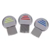 Dog Grooming Stainless Steel Terminator Lice Comb Nit Free Kids Hair Rid Headlice Super Density Teeth Remove Nits Combs Metal Hairs Brushes SN3137