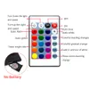 مصغرة 24keys RGB LED قطاع الأشعة تحت الحمراء التحكم عن بعد مع استقبال ل 3528 5050 RGBS LEDS شرائط DC12V