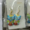 Handwork Cloisonne Enamel Filigree Colorful Owl Accessories DIY Bead Jewelry Making Findings Necklace Earrings Bracelets 10pcs/lot