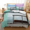 2-3 Piece Home Textile Knitwear Children Cartoon Bedding Set Student Bedroom Decor Quilt Cover Pillowcase Queen King Full Size