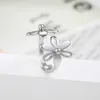 BORASI Top Quality Trendy Stainless Steel Double Flower Ring Wedding Female New Party Girl A Good Gift Rings For Women X0715