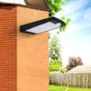 Solar Powered 2W 48LED SMD2835 3 Mode PIR Motion Sensor IP65 Wall Light Street Garden Lamp DC5.5V - White