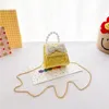 Geldbörsen und Handtaschen im koreanischen Stil für Mädchen, Mini-Umhängetasche aus Spitze, niedliche Kinder-Perlenschleife, Pures und Taschen, Baby-Münzentasche, Tragetasche
