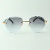 Classic Solglasögon 3524027 Med Teal Natural Wood Arms Glasögon, Direktförsäljning, Storlek: 18-135 mm