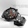 Bande de montre en céramique de 22 mm pour Samsung Galaxy Watch 46mm 3 45mm Band Gear S3 Frontier Bracelet Ceinture Huawei Watch GT 2 Strap H0915