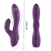 Nxy Sex Vibrators Tracy's Dog Clitoris Genoux et Vibromasseur Lapin Coulissant pour Stimuler le Point G 10 Modes Jouets Vibrants Lapin Imperméables 1207