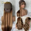 2021Suee Straight Straight Straight Wig 4x4 Preguio Wig Piano Color 13x4 Lace Front Human Human Wigs 4/27 Ombre Remy 13x6 Rendas Front Wigfactory Di